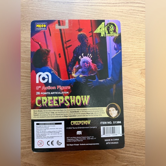 NEW The Mego Horror Creepshow Creep 8" Action Figure - Picture 2 of 5